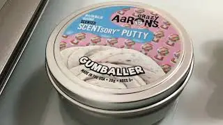 Reviewing crazy Aaron&rsquo;s thinking putty gumballer(bubblegum)