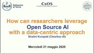 How can researchers leverage Open Source AI with a data-centric approach | Shalini Kurapati