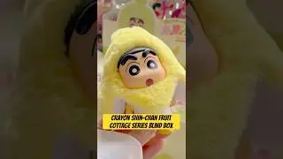 Crayon Shin-Chan Fruit Cottage Series Blind Box Plush🍎🍑🍊