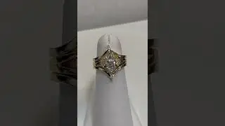 Beautiful Custom Engagement Ring and Wedding Ring Set