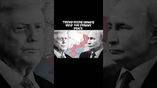 Trump Seeks China&rsquo;s Help for Ukraine peace&nbsp;#trump #politics #ukraine #internationalrelations #china