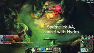 Riven mechanics - The Shy combo