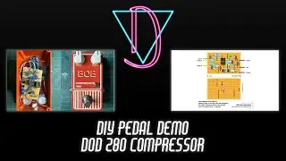 DIY Pedal Demo - DOD 280 (Stripboard) - Optical Compressor