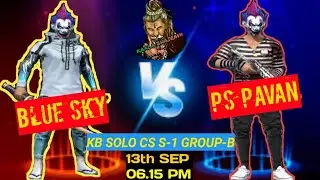 KB SOLO CS S-1 || BLUE SKY VS PS PAVAN