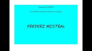 FREDERI MISTRAL
