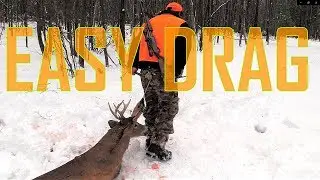 EASY Way to Drag Out a Deer in Big Woods!
