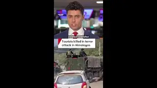 Dozens of tourists killed in terror attack at Kashmir resort