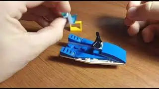 ПРОСТОЙ КАТЕР ИЗ ЛЕГО // Конструктор Lego City 30363 - Гоночный катер (туториал)