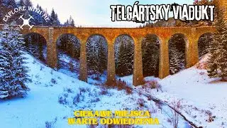 Telg&aacute;rtsky viadukt Słowacja 4K