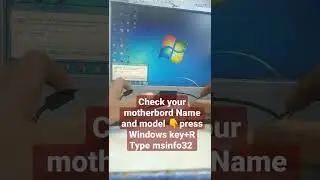 #how  to #check pc #motherbord #Details and #model number