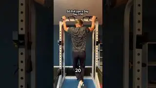 Day one of 50 pull-ups a day for 30 days #pullups #backworkout #fitness #strava