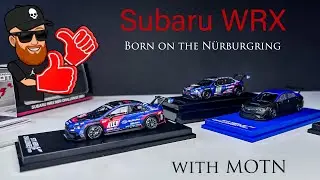 Subaru WRX N&uuml;rburgring Challenge 2023 & 2024 | Распаковка и обзор модели Kyosho 1:64 MOTN - JD Show