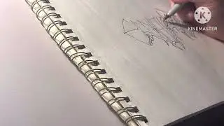 Simple Black Metal logo design speeddraw