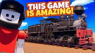 The BEST New Brick Building Sandbox Game Just Dropped! (Brickadia Gameplay)