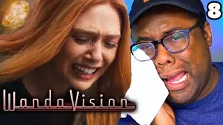 Watching WANDAVISION Ep. 8 SPOILERS & SADNESS | Series Review