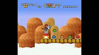 Super Mario World: Super Mario Bros. 3 Style Hack - Chocolate Island 5