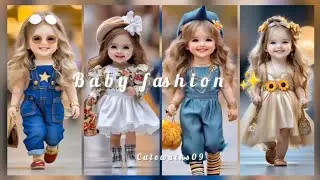 Cute Baby Style fashion show ✨🌸