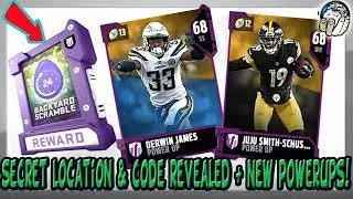 Easter Secret EGG Code Breaker Location! 10 NEW Powerups including Derwin James! MUT 19 Secrets