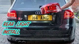 Audi 8p Rear Lights Upgrade