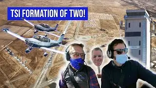 Sling TSi Formation Flight: Victorville and Mojave With James Asquith