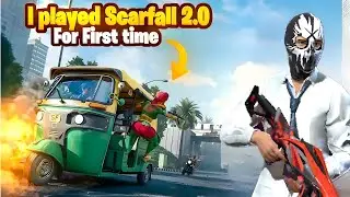 I Played ScarFall 2.0 for the First Time 😱 | My Honest Reaction to Indian Battle Royale Game!