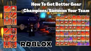 Champions: Соберите свою команду. Руководство для начинающих: как получить лучшее снаряжение