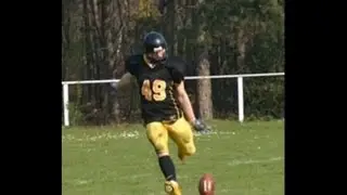 Bjoern Werner Berlin Adler Defense End Nr. 49 Highlight Tape Jugend