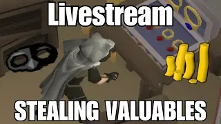 Stealing Valuables Going for 90 Thieving! - Level 3 HCIM Skiller!