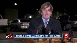 Reverend's final moments with Nicholas Sutton before his execution