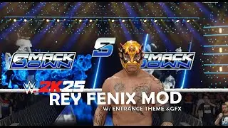 Rey Fenix w/ Entrance, Signature & Finisher | Insane WWE 2K25 Mods
