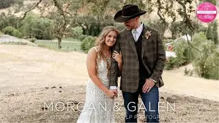 Boho-Western Cowboy Rustic Barn Wedding: Morgan & Galen featured in Real Weddings Magazine