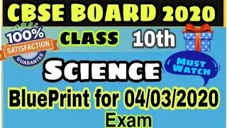 Cbse Science Important Questions class 10th 2020 |Science Important  Question Class 10th cbse 2020