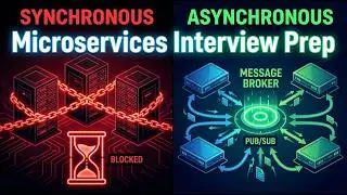 Microservices System Design: Synchronous vs. Asynchronous Communication (Interview Guide)