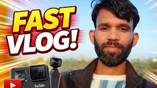 Fast Vlog 😎 | 30 Sec Mein Puri Kahani | Real Indian VlogFast Vlog 🔥 | Aaj Ka Din Kuch Khaas Tha
