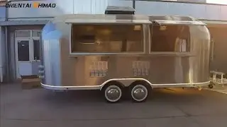 Multi-Function Coffee and Fully Equipped Drinks Ice Cream Mobile Food Trailer Truck for US Shipping