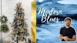 Check out David's Navy and Gold themed Christmas Tree. (2022)