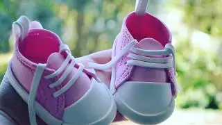 chaussure bébé en pâte a sucre
