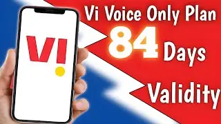 Vi 84 days voice only Recharge Pack // Vi 84 days only calling recharge plan 