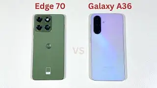 Motorola Edge 70 vs Samsung Galaxy A36 SpeedTest and Camera Comparison