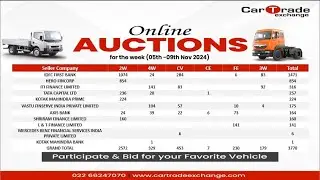 @CarTrade-Exchange Weekly Update | 5th Nov to 9th Nov 2024 | Pan India Inventory!