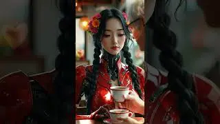 Could Robots Feel Love? Watch This AI Robot Woman Share a Romantic Coffee Moment!