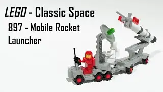 LEGO - Classic Space - Mobile Rocket Launcher