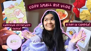 Small Business Vlog: Journaling for Positivity, Camden Day out, Cat sticker design and Katnipp Haul!