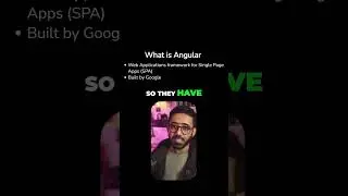 What is Angular? A Quick Introduction #shorts