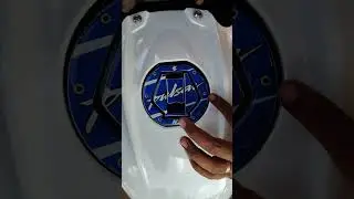 Bajaj Pulsar NS Rubber Tank Sticker #Bike&CarStickerModified#