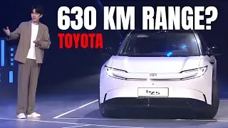 Toyota bZ5 Electric Sedan Shocks Everyone With BYD Power and Bold Design
