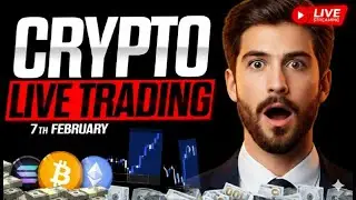 Crypto Live Trading In Hindi | 7 Feb Live Trading | BTC | ETH | #crypto #btc