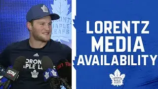 Steven Lorentz | Pre Game vs. New Jersey Devils | October 21, 2025