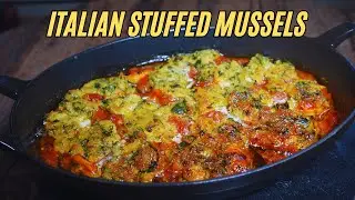 Cozze Ripiene 🦪 – Stuffed Mussels the Italian Way! 🇮🇹