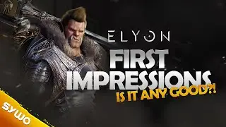 New MMORPG ELYON First Impressions